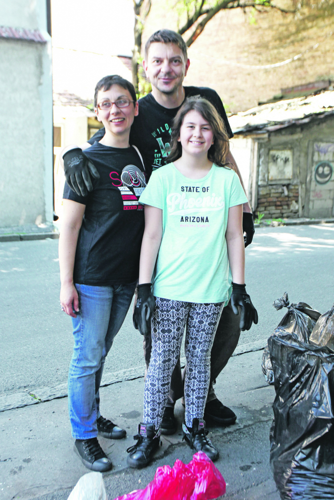 Eko-zvezda Iva sa roditeljima