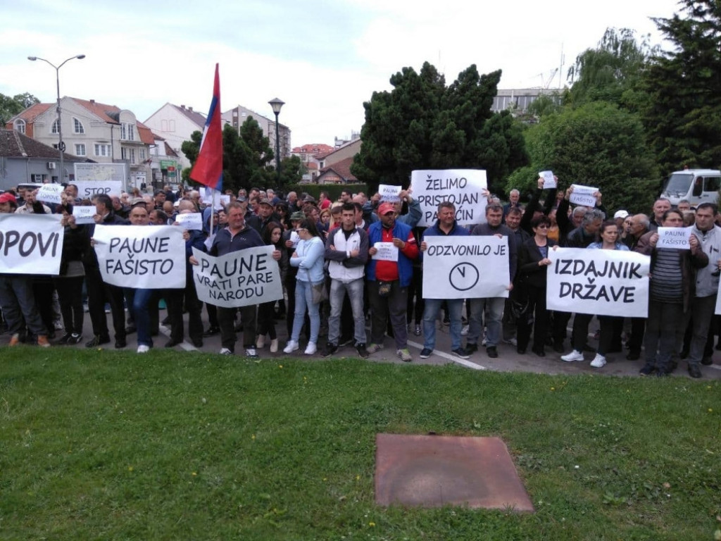 Protest, Paraćin