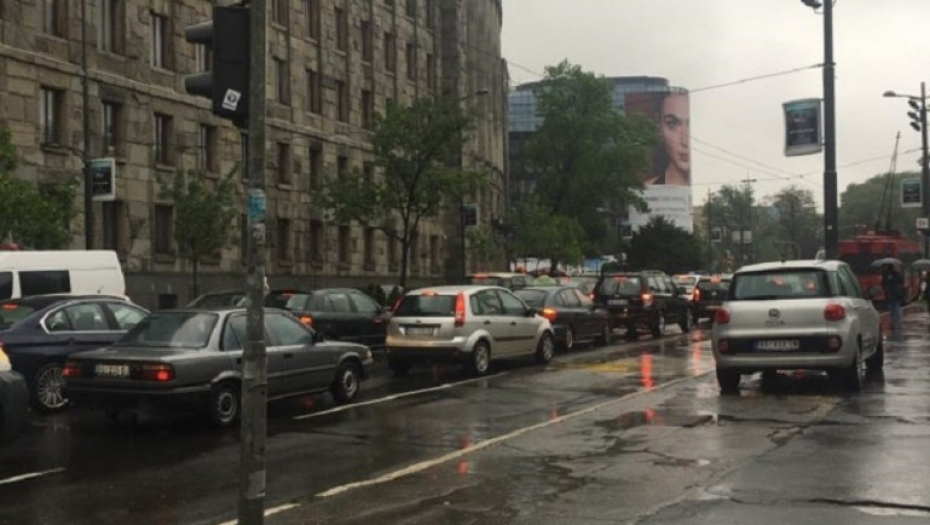 Takovska, gužve, kolona, saobraćaj