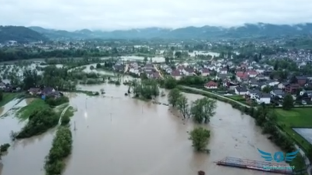 Teslić, poplave, reka Usora