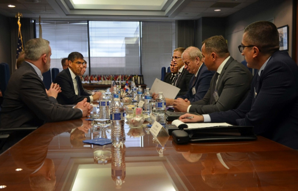 Nebojša Stefanović, DEA, SAD, poseta