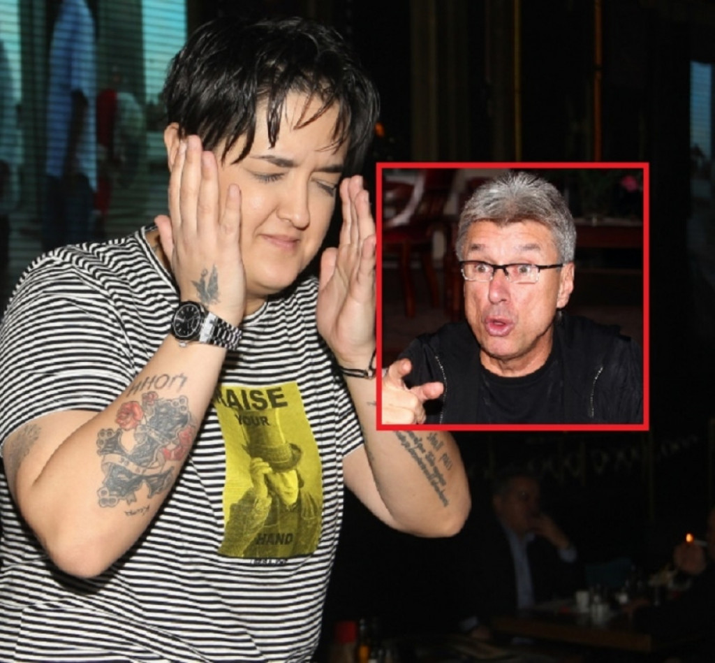 Saša Popović i Marija Šerifović 