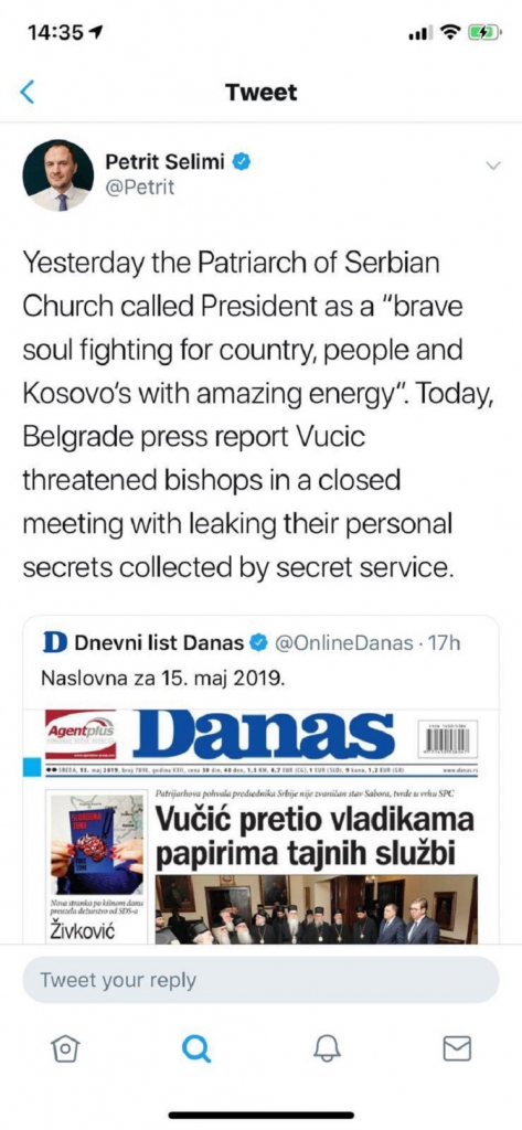 Protivljenje jedinstvu države i crkve