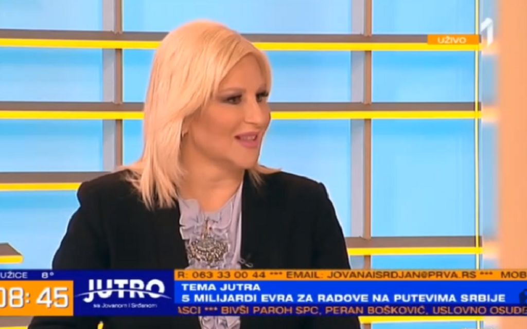 Zorana Mihajlović, Jutarnji program