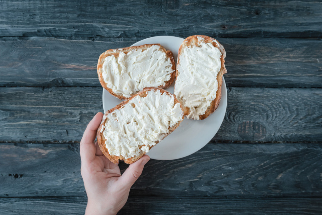 Pavlaka, sir, namaz, kajmak, hrana, doručak