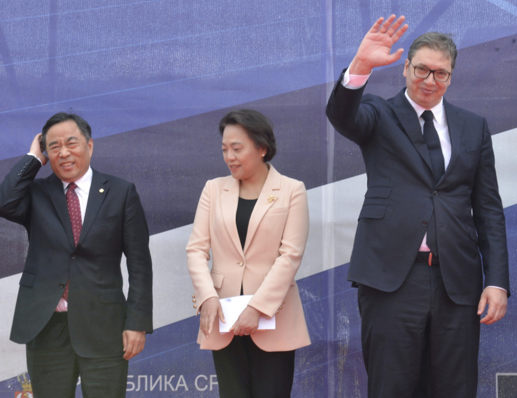 Aleksandar Vučić na otvaranju Koridora 11