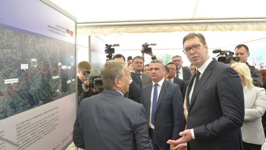 Aleksandar Vučić na otvaranju Koridora 11