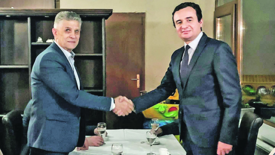 Sulejman Ugljanin i Aljbin Kurti