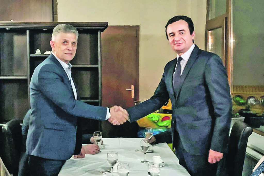 Sulejman Ugljanin i Aljbin Kurti