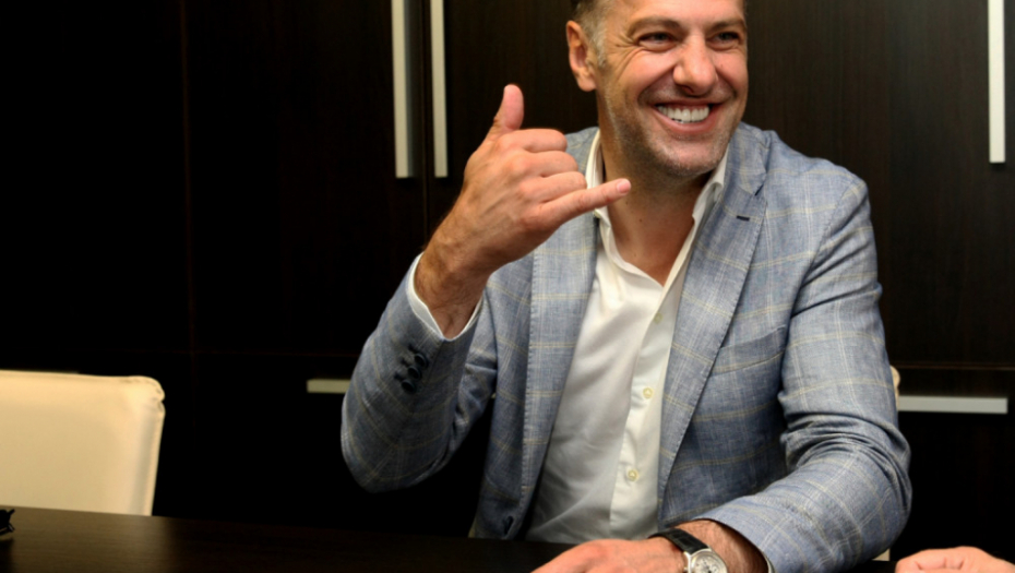 Mladen Krstajić u poseti Fudbalskom savezu Beograda