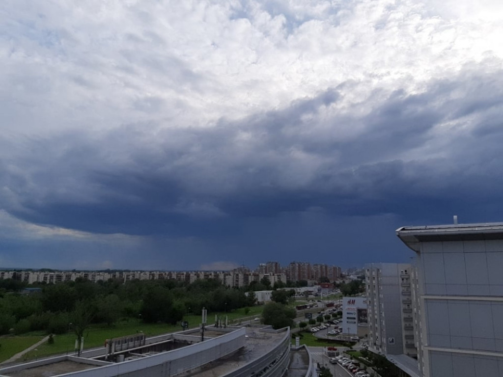 Naoblačenje, kiša, oblaci, Beograd, vreme