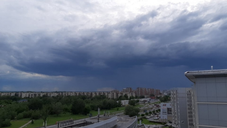 Naoblačenje, kiša, oblaci, Beograd, vreme