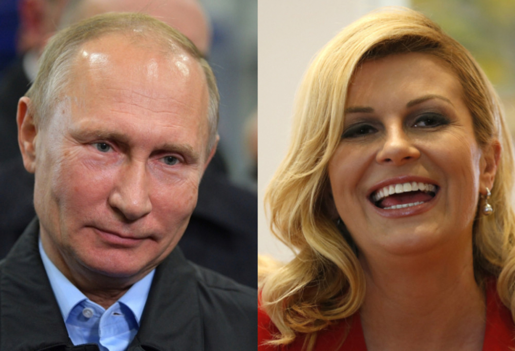Vladimir Putin, Kolinda grabar Kitarović