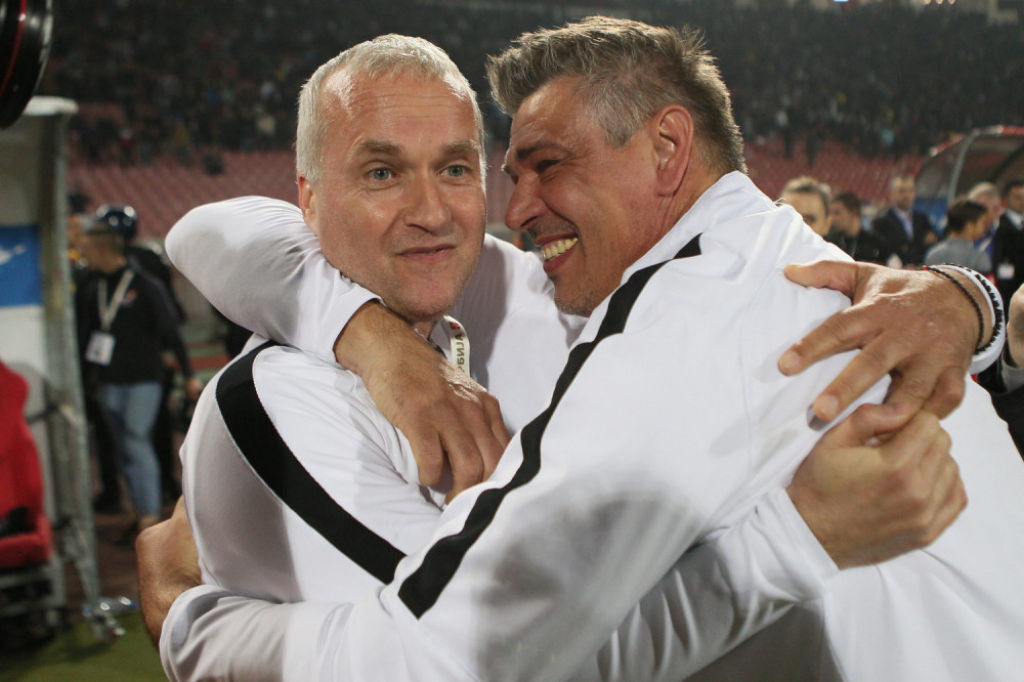 proslava fudbalera Partizana