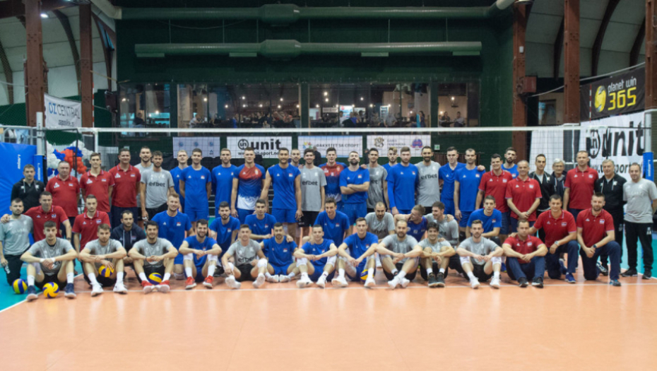 Odbojkaši Srbije i Bugarske