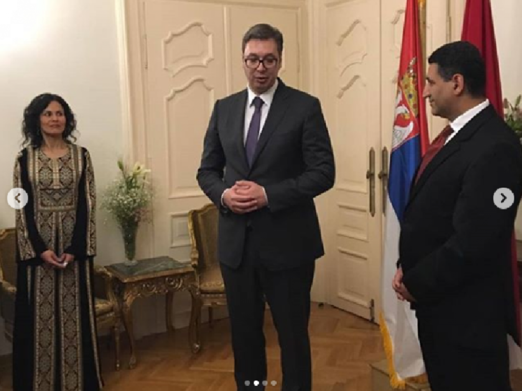 Aleksandar Vučić, egipatska ambasada, večera