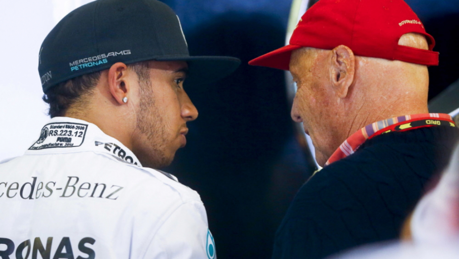 Luis Hamilton i Niki Lauda