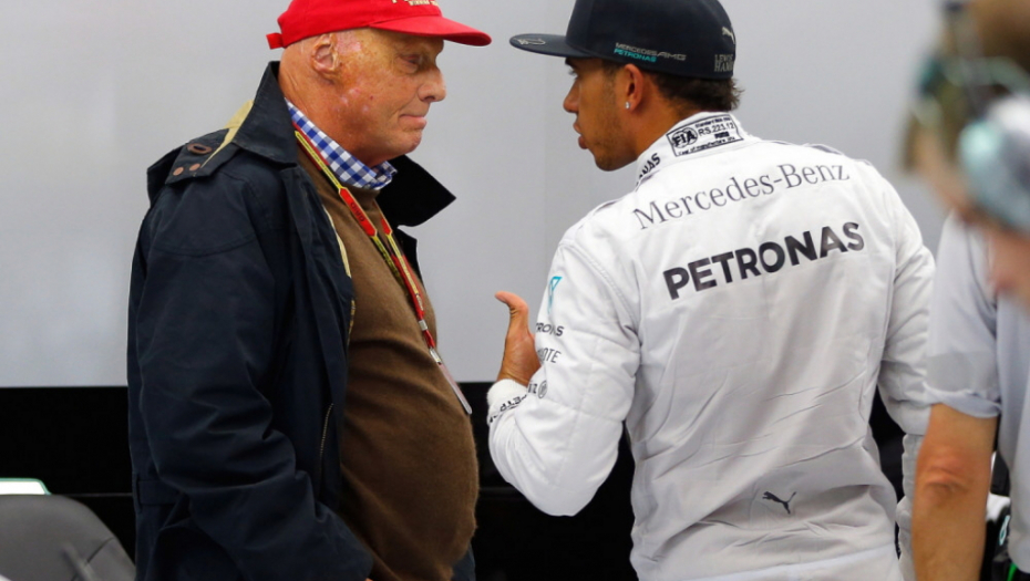 Luis Hamilton i Niki Lauda