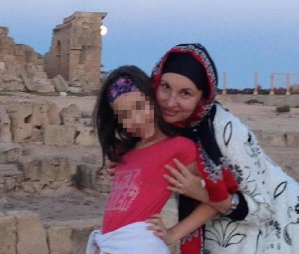 Slavica Burmazović sa ćerkom 