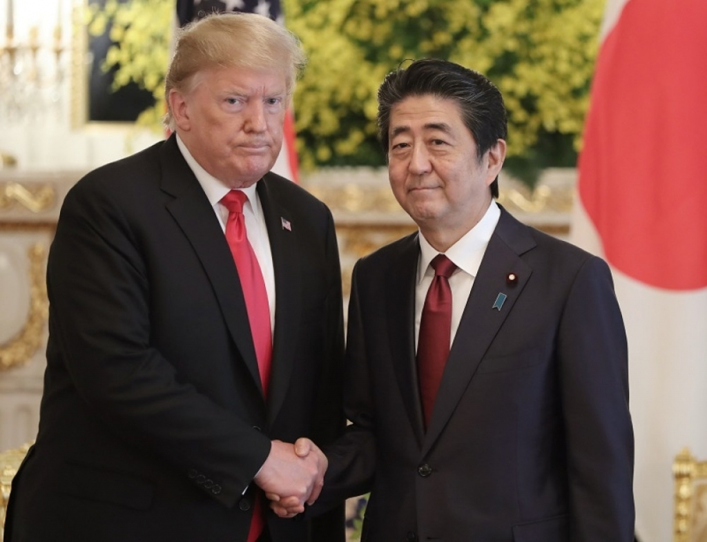 Donald Tramp i Šinzo Abe
