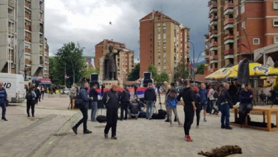 Protest u Severnoj Mitrovici