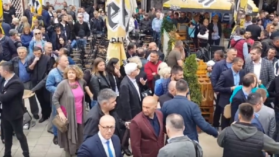 Protest u Severnoj Mitrovici