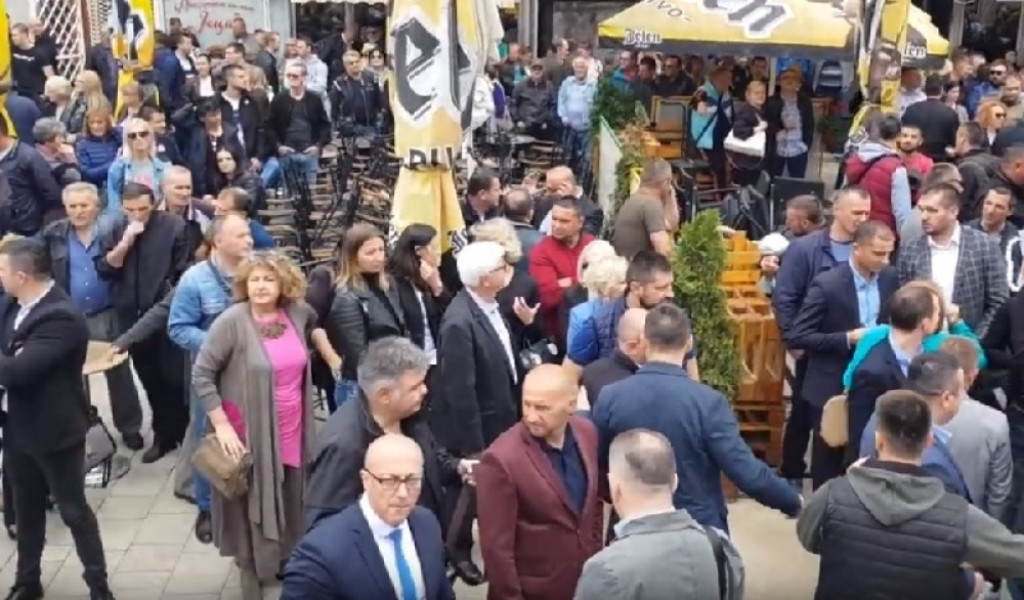 Protest u Severnoj Mitrovici