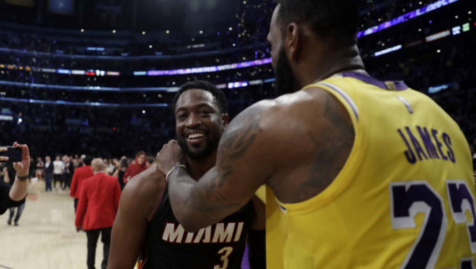 Stari prijatelji: Dvejn Vejd i Lebron Džejms