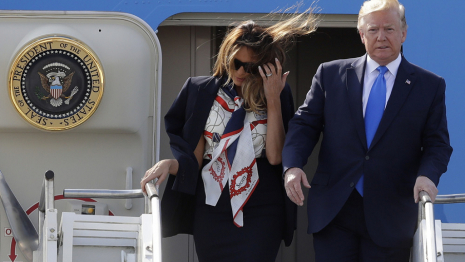 Donald Tramp, Melanija Tramp