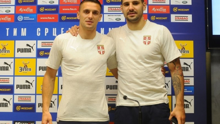 Tadić i Mitrović na pres konferenciji