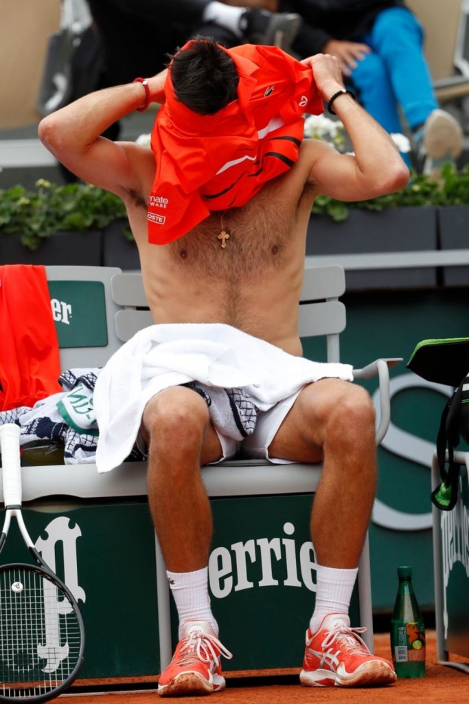 Novak Đoković na Rolan Garosu