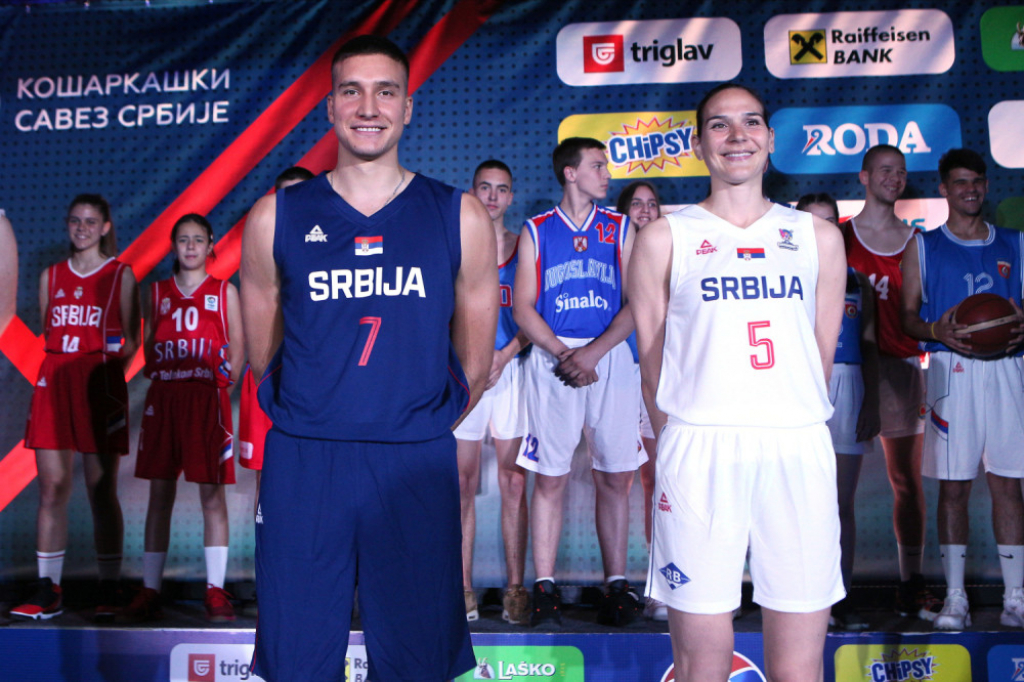 Novi dresovi košarkaške reprezentacije Srbije