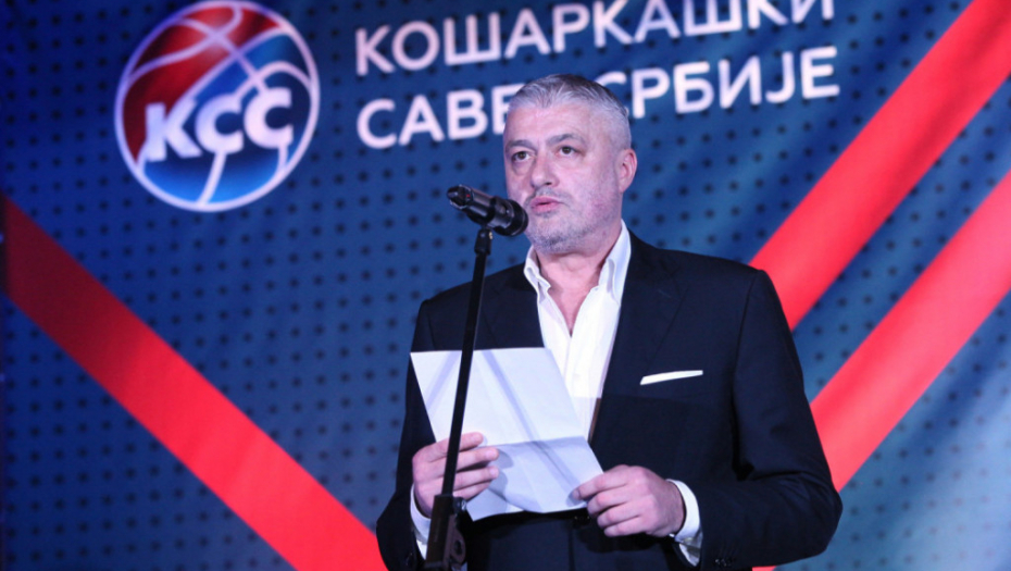 Predrag Danilović na promociji novog dresa reprezentacije Srbije