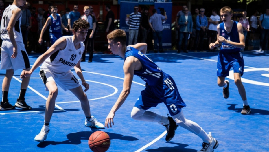 Otvaranje novog "Mozzart" košarkaškog terena