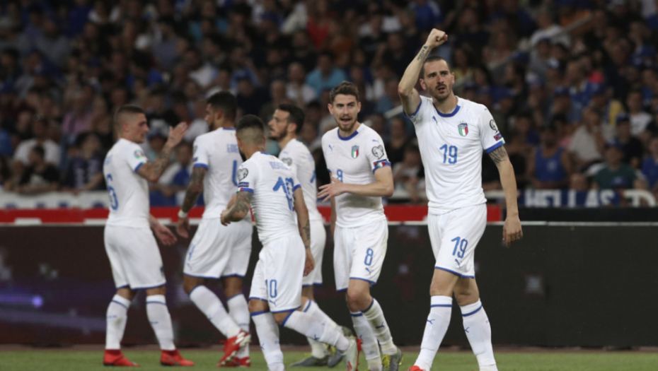 Bonući, reprezentacija Italije