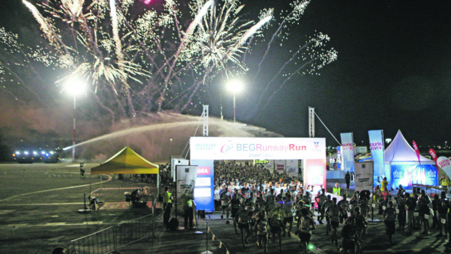 2. BEG Runway Run trka na aerodromu "Nikola Tesla"