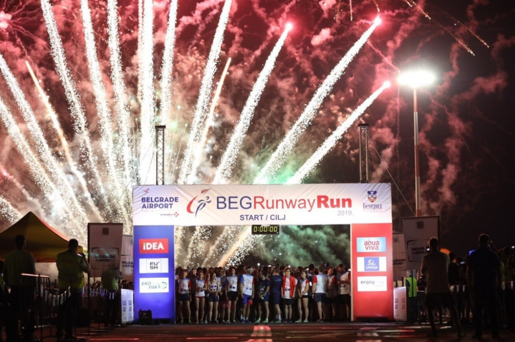 2. BEG Runway Run trka na aerodromu 