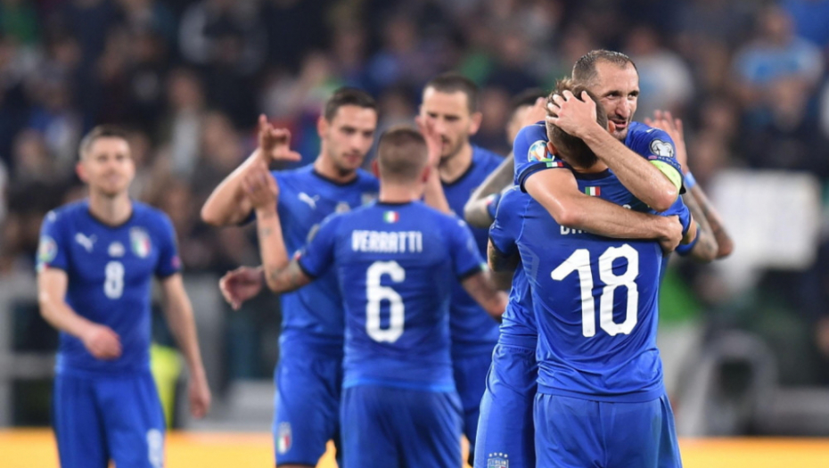 Slavlje italijanskih fudbalera