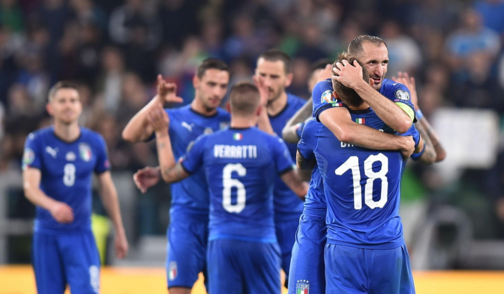 Slavlje italijanskih fudbalera