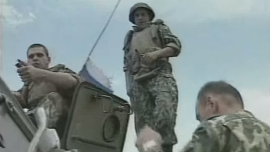 aerodrom slatina, ruski padobranci, kfor