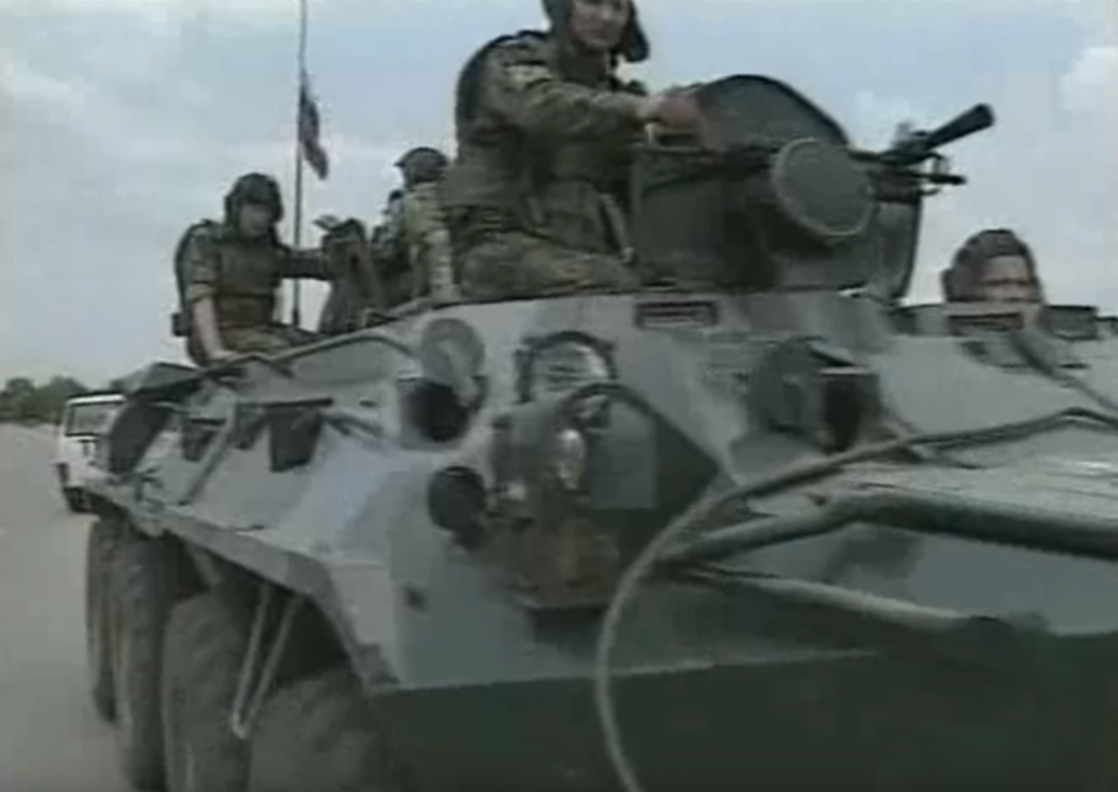 aerodrom slatina, ruski padobranci, kfor