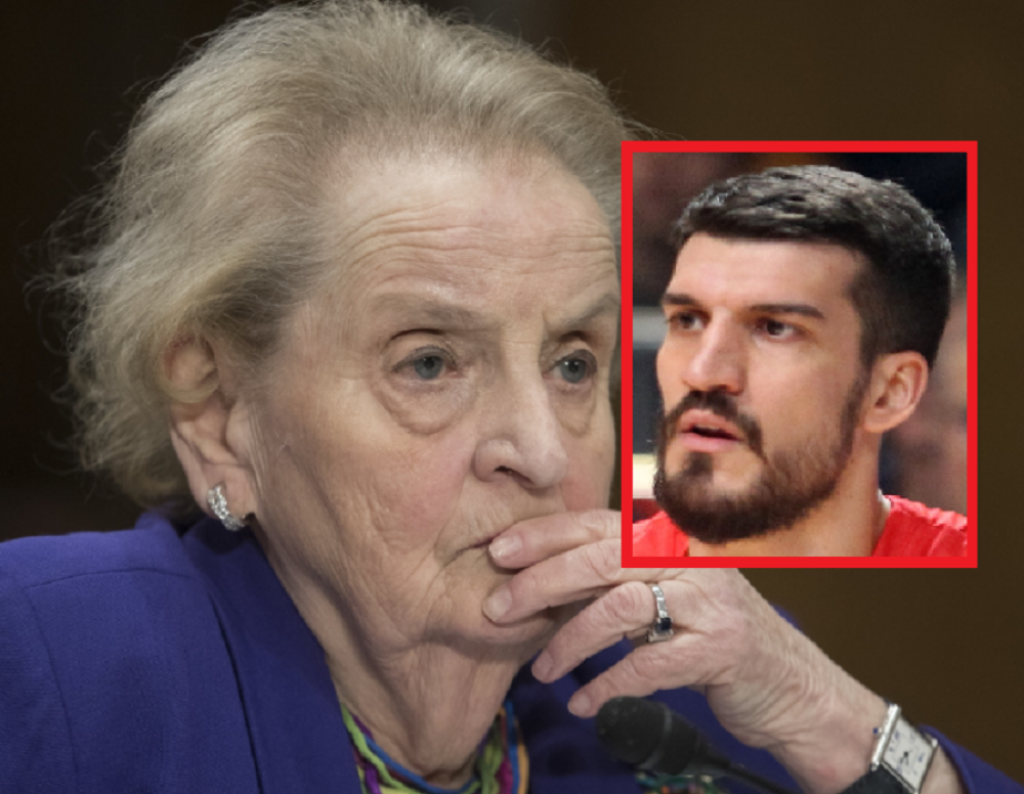 Madlen Olbrajt, Marko Kešelj