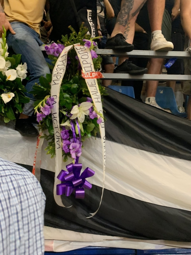 Navijači Partizana na drugoj utakmici finala plej-ofa