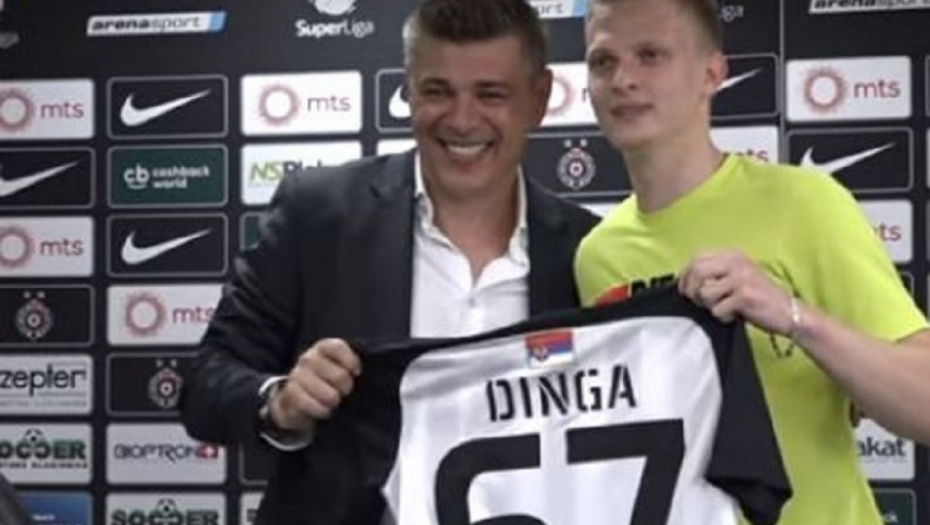 Savo Milošević i novi fudbaler Partizana Dinga