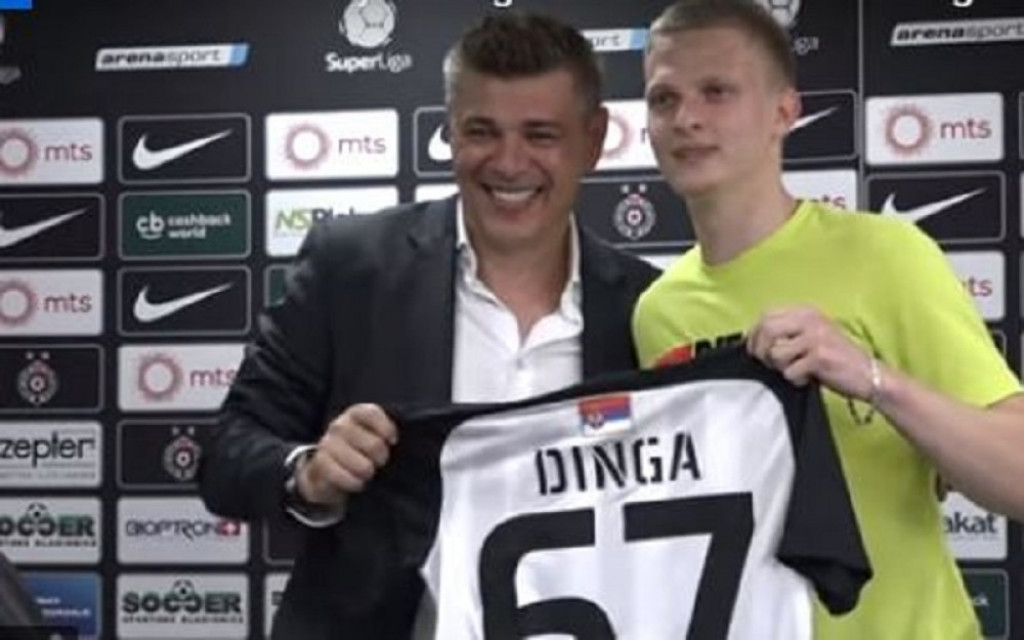 Savo Milošević i novi fudbaler Partizana Dinga