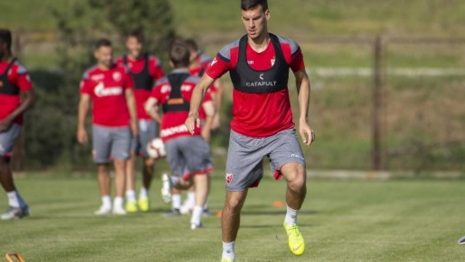 Miloš Vulić, pripreme Crvene zvezde, Zlatibor