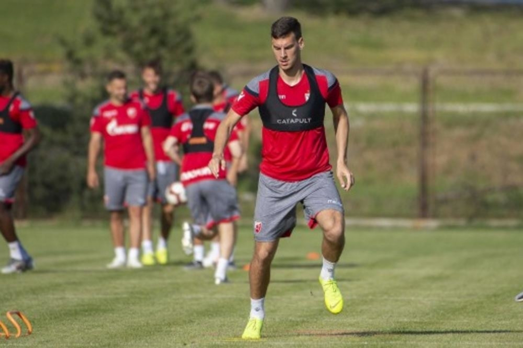 Miloš Vulić, pripreme Crvene zvezde, Zlatibor