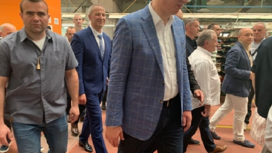 Aleksandar Vučić, poseta Knjaževac