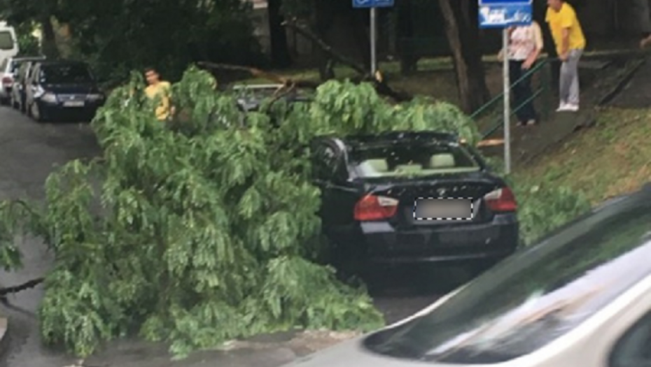 kiša. pljusak, grad