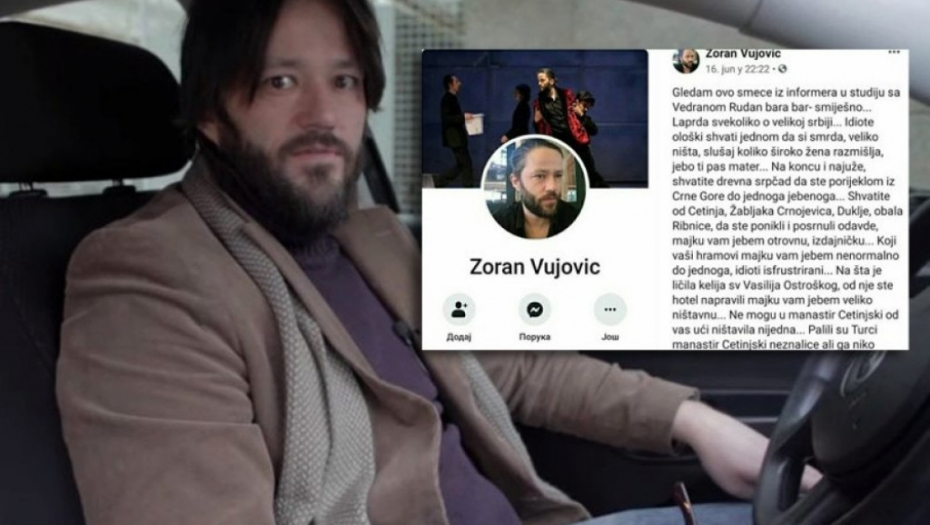 Zoran Vujović, glumac, Srbi